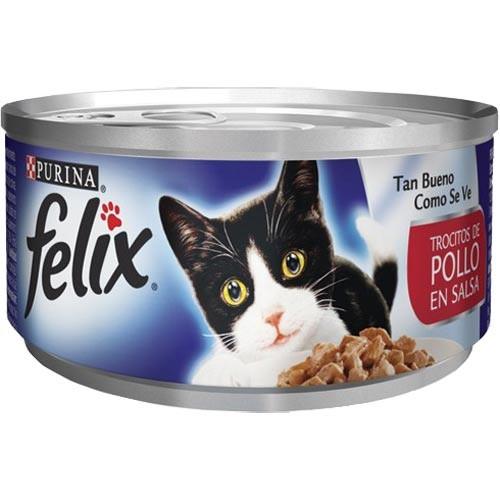 LATA FELIX TROCITOS DE POLLO EN SALSA 156 G
