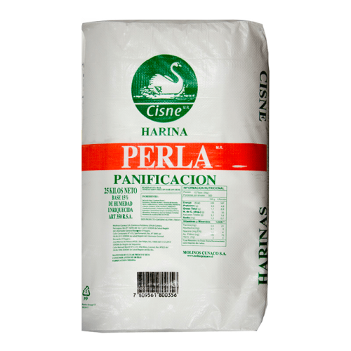 HARINA CISNE PERLA   SCB 25 KG