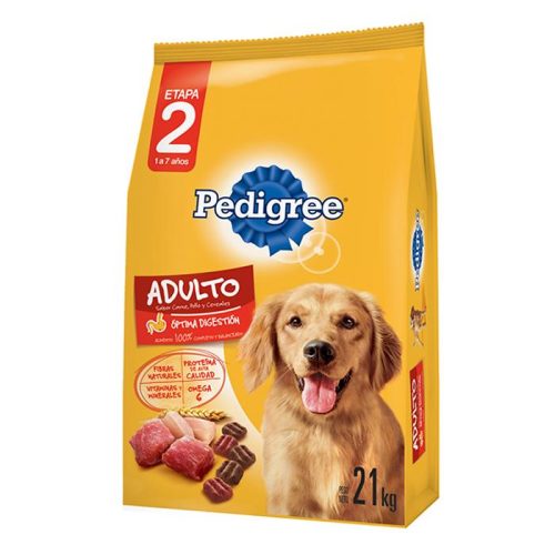 PEDIGREE CARNE POLLO Y CEREALES 21 KG