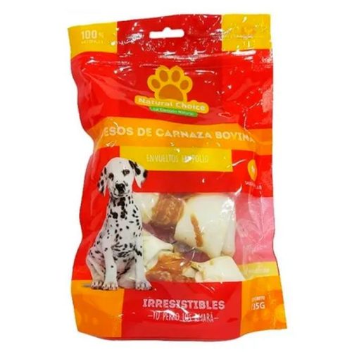 HUESO DE CARNAZA BOVINA POLLO NATURAL CHOICE 135 G