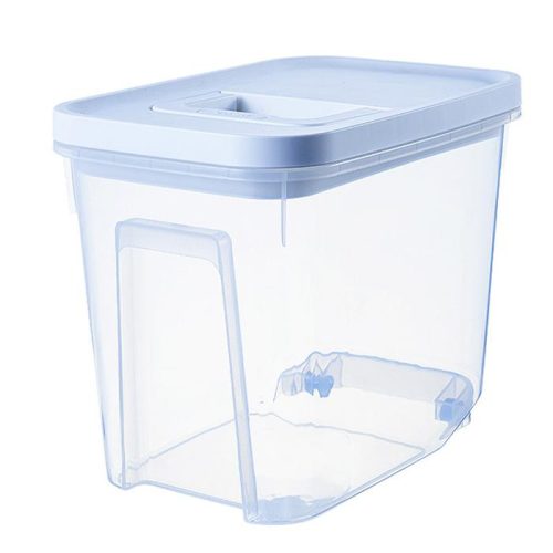 CONTENEDOR HERMETICO DOS RUEDAS CON DOSIFICADOR 10L SUPER PET