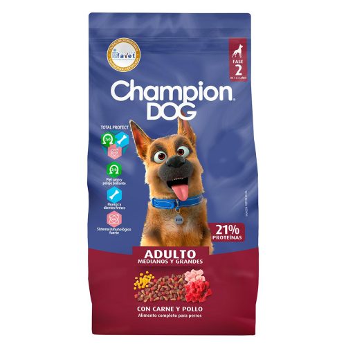 CHAMPION DOG CARNE Y POLLO 18 KG