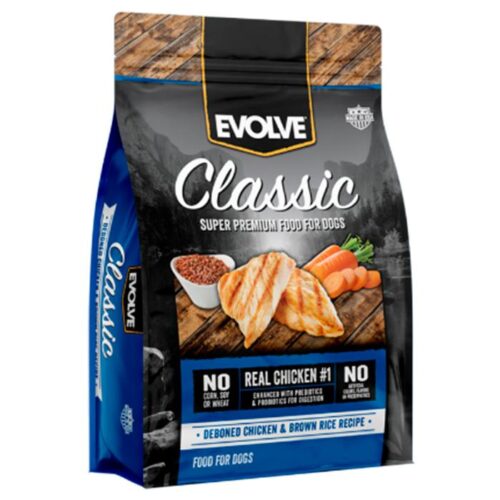 EVOLVE DOG CLASSIC DEBONED CHICKEN & BROWN RICE 1,81 KG