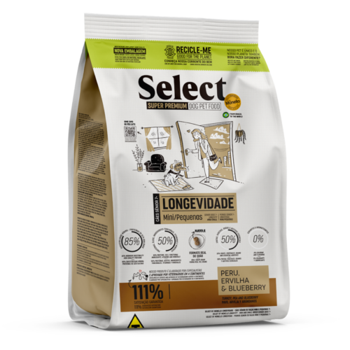 SELECT BY MONELLO PERROS SENIOR RAZAS MINIS Y PEQUEÑAS PAVO 2 KG