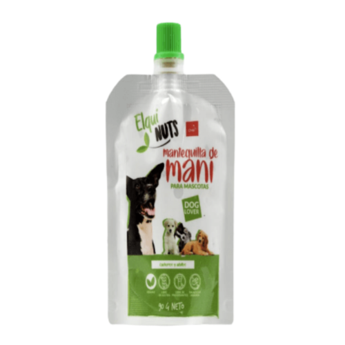MANTEQUILLA DE MANI PARA MASCOTAS 90 G ELQUINUTS