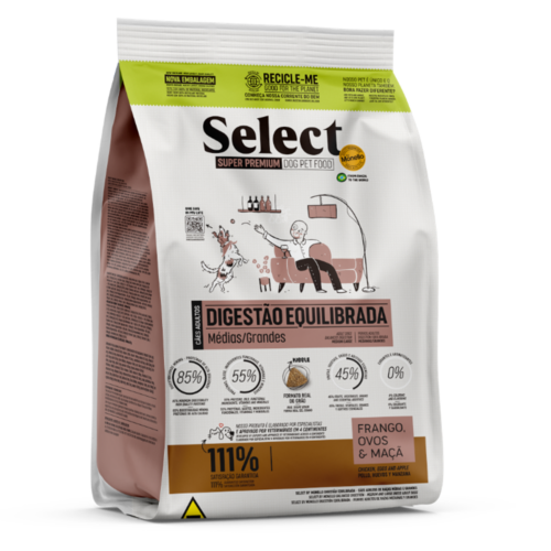 SELECT BY MONELLO PERROS RAZAS MEDIANAS Y GRANDES POLLO 7 KG