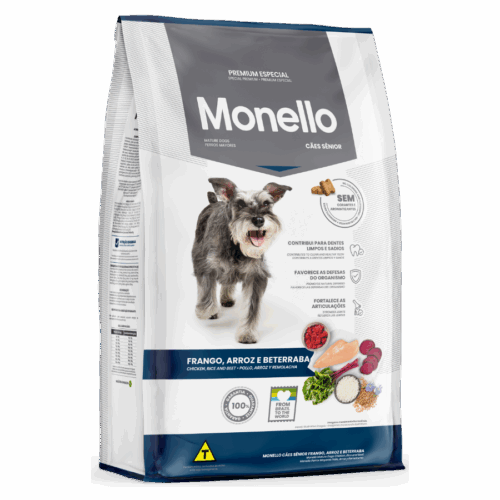 monello perros senior pollo
