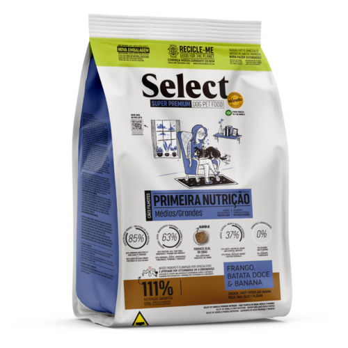 SELECT BY MONELLO PERROS CACHORROS RAZAS MEDIANAS Y GRANDES POLLO 7 KG